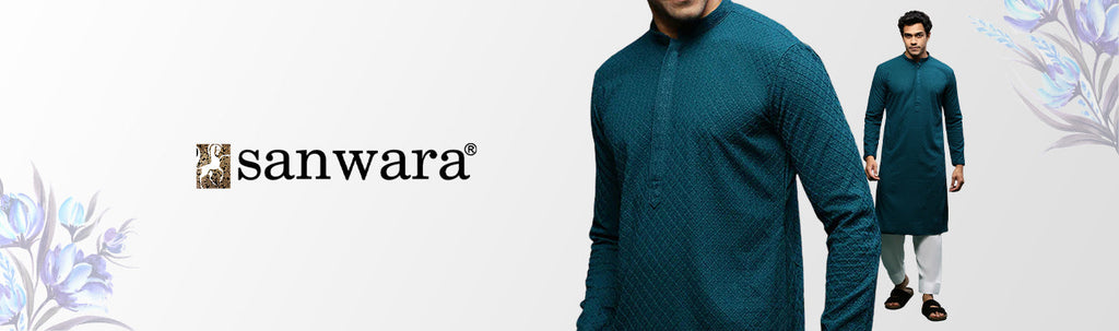 Handcrafted Luxury: Exploring the Beauty of Embroidered Kurta for Men