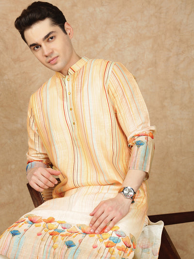 Sanwara Premium MultiColor Cotton Kurta for Men