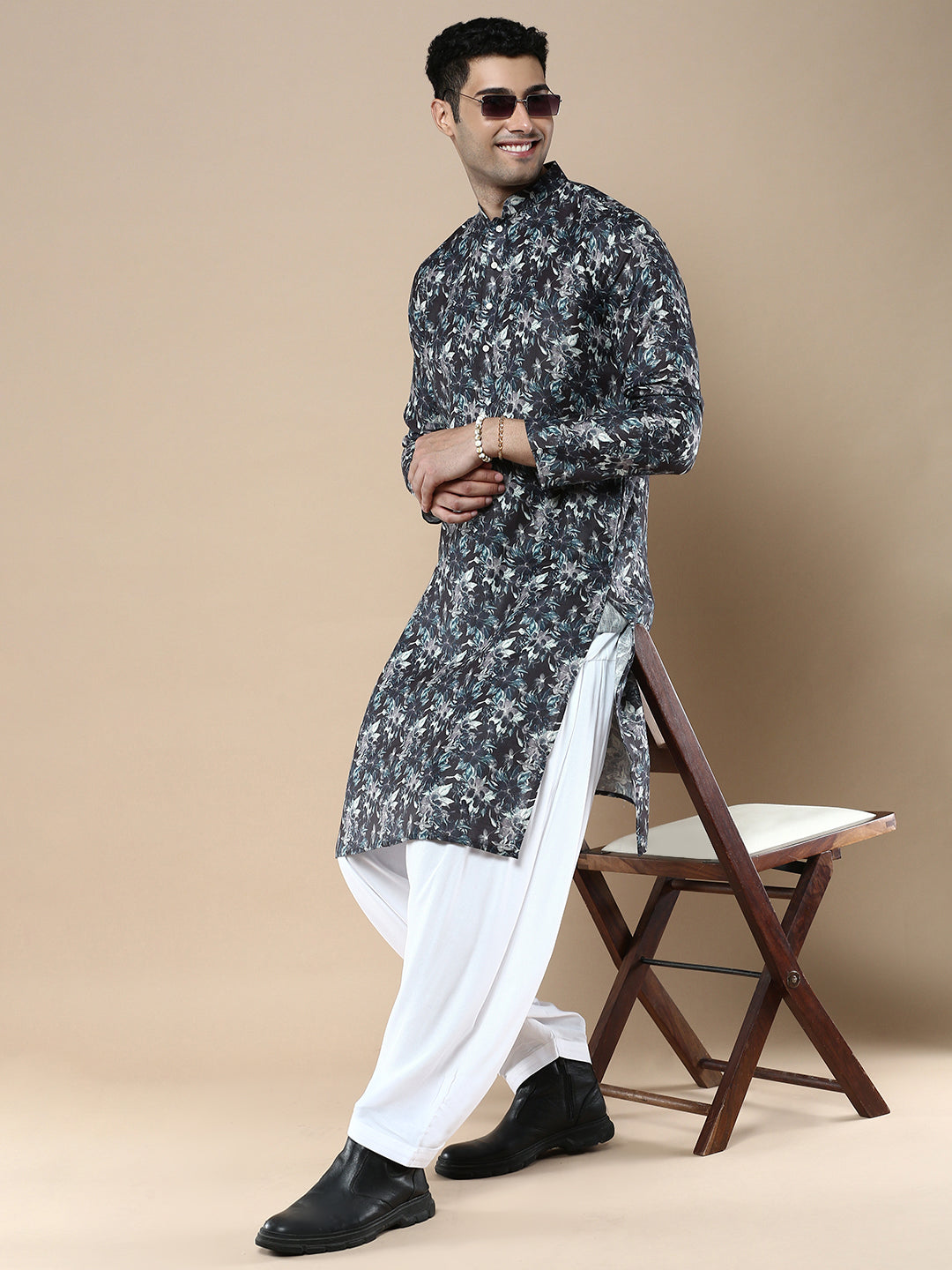Cotton Kurta Pajama For Men Design Men's Designer Stylish Printed