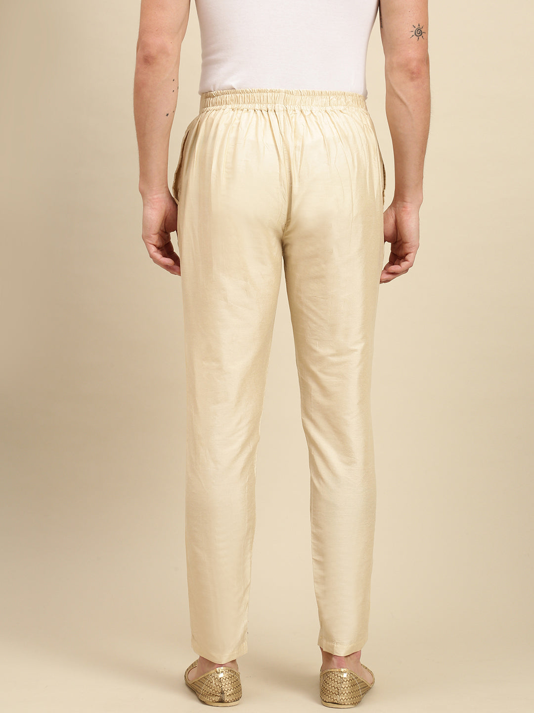 Long trousers solid-colour var light grey melange | Calliope
